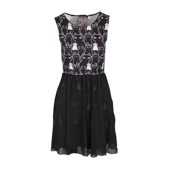 Newbreed Dresses & Skirts - Newbreed - Small Black & White Cocktail Gothic Dress. NWOT.